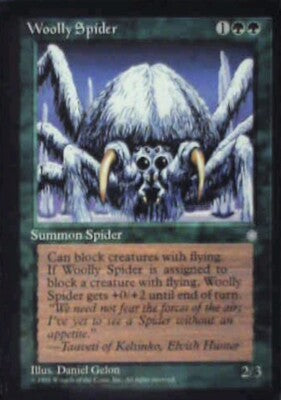Woolly Spider - Ice Age: #279, Magic: The Gathering Nm R191