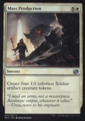 Mass Production - The Brothers' War: #15, Magic: The Gathering Nm R184