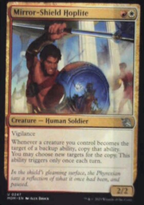 Mirror-Shield Hoplite - March of the Machine: #247, Magic: The Gathering Nm R201