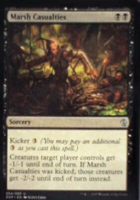 Marsh Casualties - Duel Decks: Zendikar vs. Eldrazi: #54, MTG Nm R201