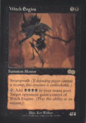Witch Engine - Urza's Saga: #169, Magic: The Gathering Nm R40