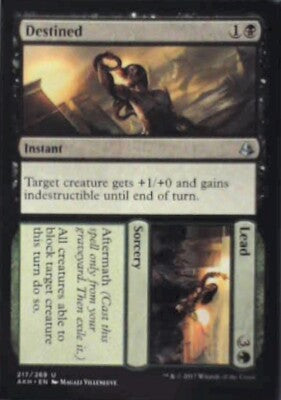 Destined // Lead - Amonkhet: #217, Magic: The Gathering Nm R106