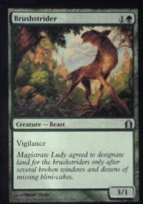 Brushstrider - Return to Ravnica: #117, Magic: The Gathering Nm R90
