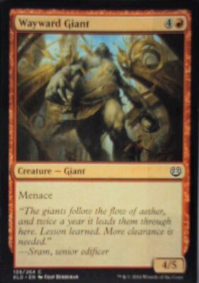 Wayward Giant - Kaladesh: #139, Magic: The Gathering Nm R120