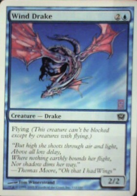 Wind Drake - 9th Edition: #112, Magic: The Gathering Nm R100