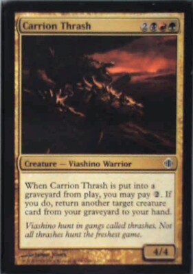 Carrion Thrash - Shards of Alara: #162, Magic: The Gathering Lp R209