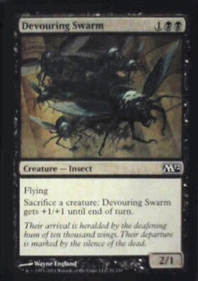 Devouring Swarm - Magic 2012 (M12): #91, Magic: The Gathering Nm R208