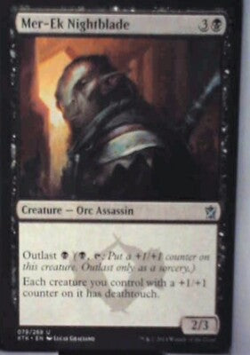 Mer-Ek Nightblade - Iconic Masters: #97, Magic: The Gathering Nm R242