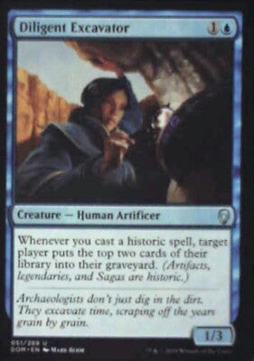 Diligent Excavator - Dominaria: #51, Magic: The Gathering Nm R217