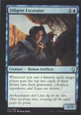 Diligent Excavator - Dominaria: #51, Magic: The Gathering Nm R204