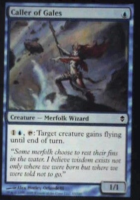 Caller of Gales - Zendikar: #43, Magic: The Gathering Nm C333