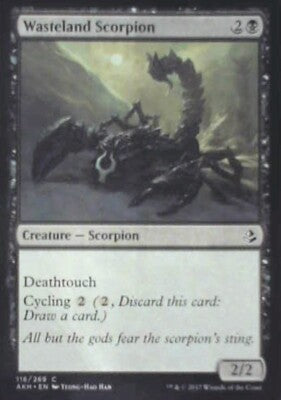 Wasteland Scorpion - Amonkhet: #116, Magic: The Gathering Nm R106