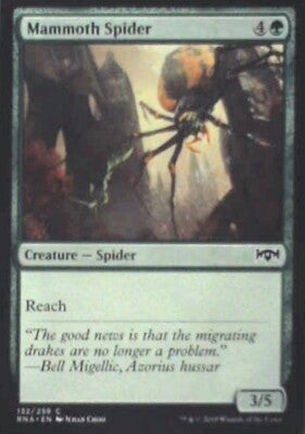 Mammoth Spider - Ravnica Allegiance: #132, Magic: The Gathering Nm R230