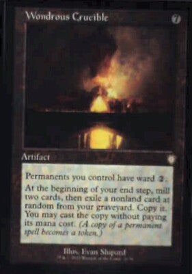 Wondrous Crucible (Retro Frame) - Commander: The Brothers' War: #20 Nm R237