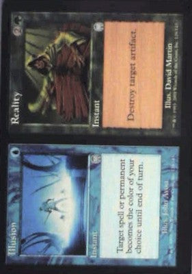 Illusion // Reality - Apocalypse: #129, Magic: The Gathering Lp C334