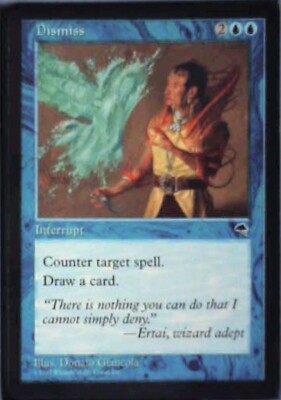 Dismiss - Tempest: #58, Magic: The Gathering Nm R124