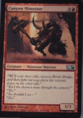 Canyon Minotaur - Magic 2011 (M11): #126, Magic: The Gathering Nm R115