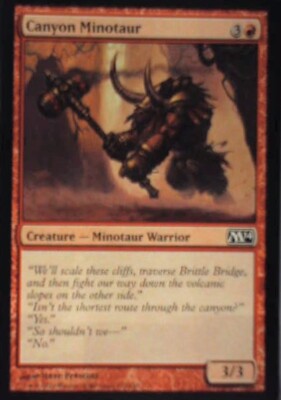 Canyon Minotaur - Magic 2010 (M10): #130, Magic: The Gathering Nm R235