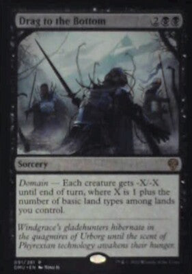 Drag to the Bottom - Dominaria United: #91, Magic: The Gathering Nm R239