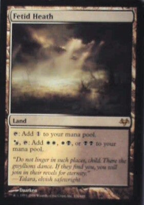 Fetid Heath - Eventide: #176, Magic: The Gathering Nm R238