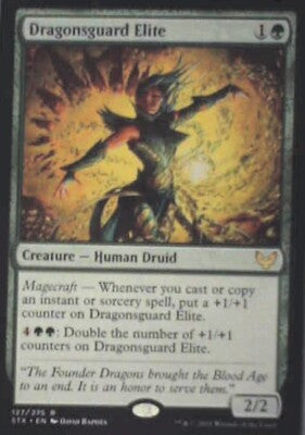 Dragonsguard Elite - Strixhaven: School of Mages: #127, MTG Nm R86