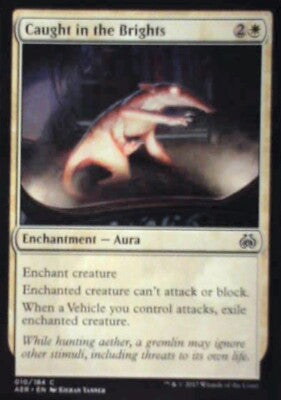 Caught in the Brights - Aether Revolt: #10, Magic: The Gathering Nm R150