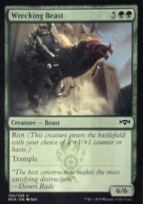 Wrecking Beast - Ravnica Allegiance: #150, Magic: The Gathering Nm R243
