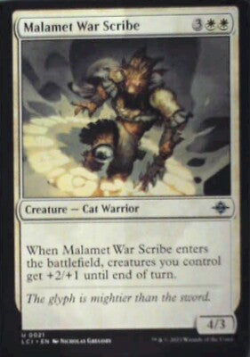 Malamet War Scribe - The Lost Caverns of Ixalan: #21, MTG Nm R203