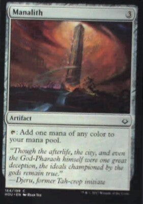 Manalith - Hour of Devastation: #164, Magic: The Gathering Nm R116