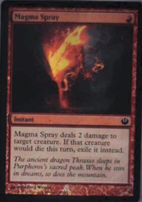 Magma Spray - Journey Into Nyx: #103, Magic: The Gathering - Foil Nm R247