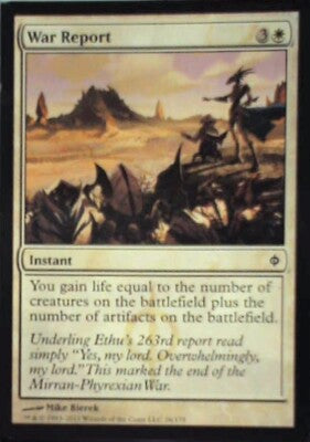 War Report - New Phyrexia: #26, Magic: The Gathering Nm R127