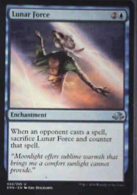 Lunar Force - Eldritch Moon: #68, Magic: The Gathering Nm R207