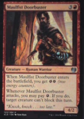 Maulfist Doorbuster - Kaladesh: #123, Magic: The Gathering Nm R142
