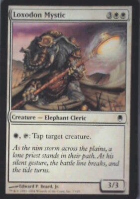 Loxodon Mystic - Darksteel: #7, Magic: The Gathering Nm R228