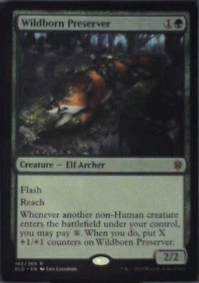 Wildborn Preserver - Throne of Eldraine: #182, Magic: The Gathering Nm R237