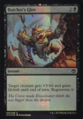 Butcher's Glee - Iconic Masters: #84, Magic: The Gathering - Foil Nm R246