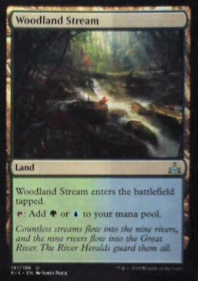 Woodland Stream - Rivals of Ixalan: #191, Magic: The Gathering Nm R53