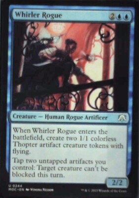 Whirler Rogue - Commander: March of the Machine: #244, MTG Nm R233