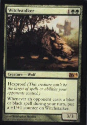 Witchstalker - Magic 2014 (M14): #202, Magic: The Gathering Nm R222