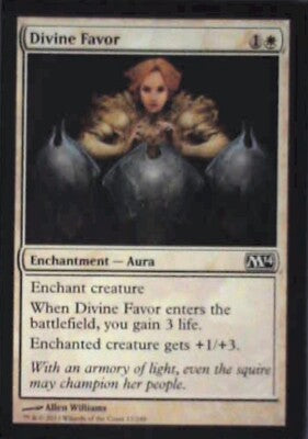 Divine Favor - Magic 2012 (M12): #14, Magic: The Gathering Nm R223