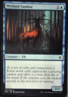 Wetland Sambar - Khans of Tarkir: #62, Magic: The Gathering