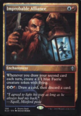 Improbable Alliance - Promo Pack: Throne of Eldraine: #396, MTG Nm R89