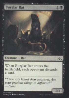 Burglar Rat - Guilds of Ravnica: #64, Magic: The Gathering Nm R231