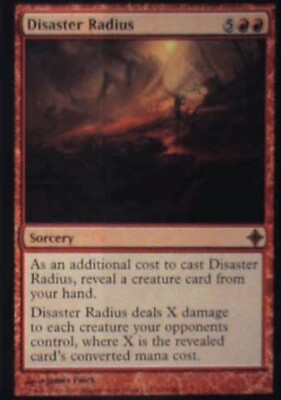 Disaster Radius - Rise of the Eldrazi: #141, Magic: The Gathering Nm R46