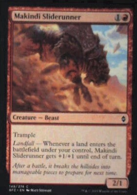 Makindi Sliderunner - Battle for Zendikar: #148, Magic: The Gathering Nm R152