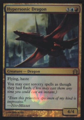 Hypersonic Dragon - Return to Ravnica: #170, Magic: The Gathering - Foil Nm R246