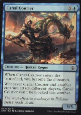 Canal Courier - Conspiracy: Take the Crown: #28, Magic: The Gathering Nm R179