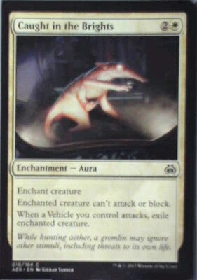 Caught in the Brights - Aether Revolt: #10, Magic: The Gathering Nm R177