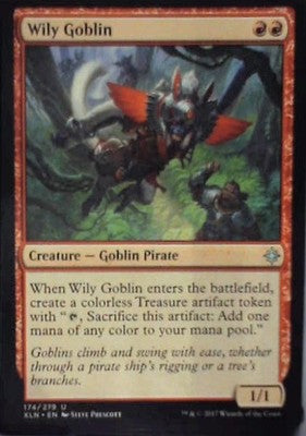 Wily Goblin - Ixalan: #174, Magic: The Gathering Nm C333