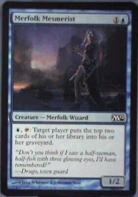 Merfolk Mesmerist - Magic 2012 (M12): #66, Magic: The Gathering Nm R244